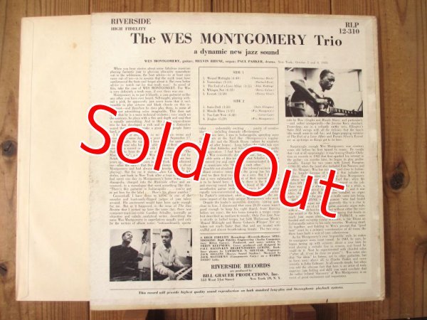 画像2: Wes Montgomery / The Wes Montgomery Trio (2)