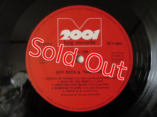 画像3: Jeff Beck & Yardbirds / Jeff Beck & Yardbirds (3)