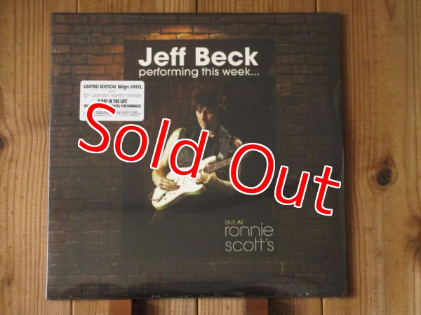 画像1: 初版Limited Edition2枚組！ジェフベックの2007年ライブ最高傑作！■Jeff Beck / Performing This Week...Live At Ronnie Scott's (1)