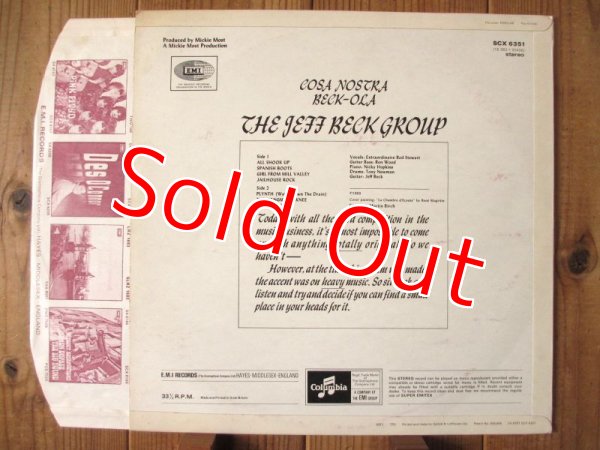 画像2: Jeff Beck Group / Beck-Ola (2)