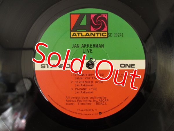 画像3: Jan Akkerman / Live (3)