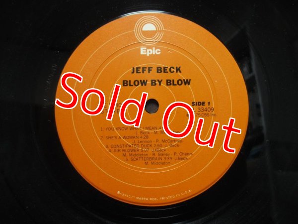 画像3: Jeff Beck / Blow By Blow (3)