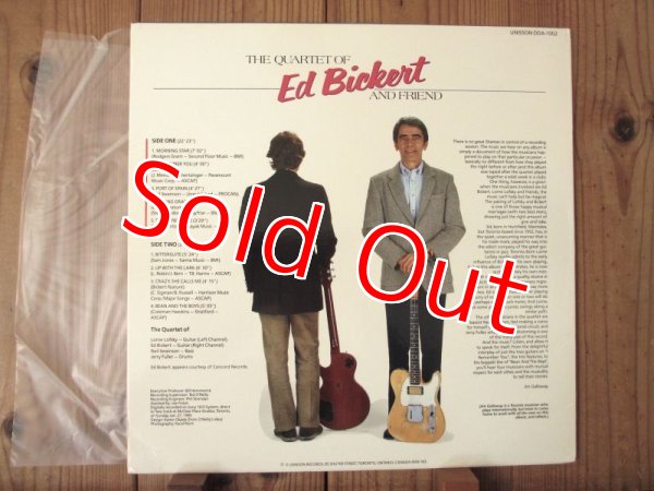 画像2: Lorne Lofsky And Ed Bickert / The Quartet Of Lorne Lofsky & Ed Bickert And Friends (2)