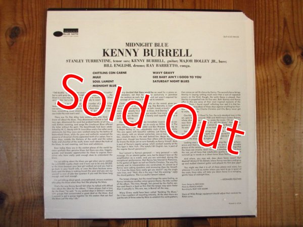 画像2: Kenny Burrell / Midnight Blue (2)