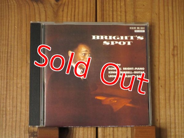 画像1: ケニーバレル参加！■Ronnell Bright, Kenny Burrell, Leonard Gaskin / Bright's Spot (1)