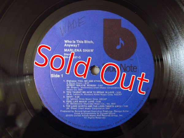画像3: Marlena Shaw / Who Is This Bitch, Anyway? (3)