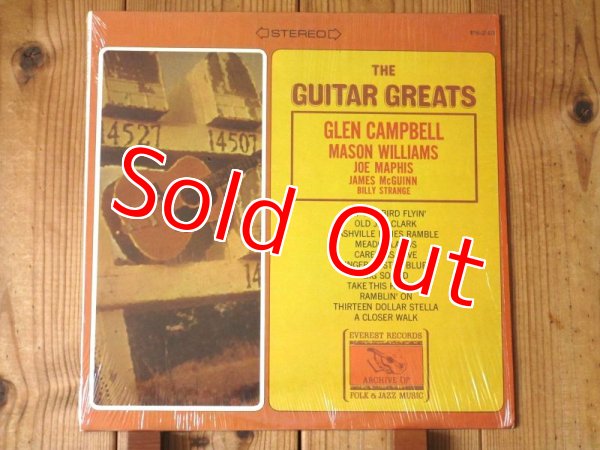 画像1: Glen Campbell, Billy Strange, Tommy Tedesco, Joe Maphis, Roger McGuinn, etc. - V.A. / The Guitar Greats (1)