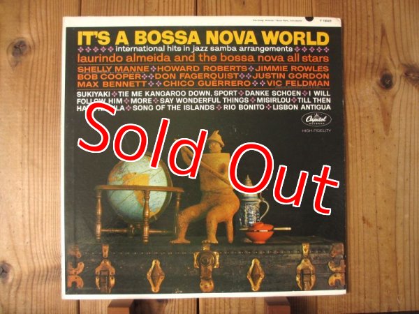 画像1: Laurindo Almeida And The Bossa Nova All Stars / It's A Bossa Nova World: International Hits In Jazz Samba Arrangements (1)