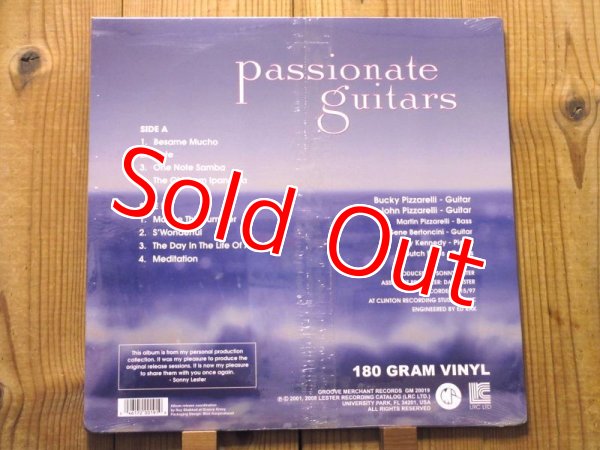 画像2: バッキー&ジョンピザレリの親子ギターデュオ高音質アナログ盤が再入荷！■Bucky Pizzarelli, John Pizzarelli / Passionate Guitars (2)