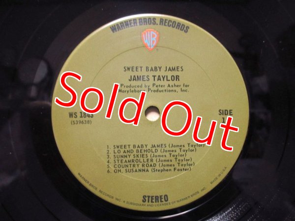 画像3: James Taylor / Sweet Baby James (3)