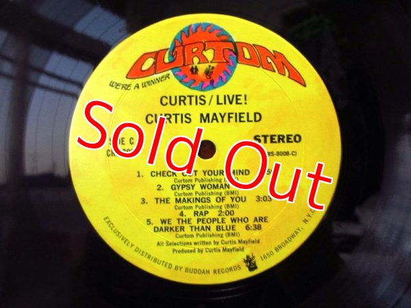 画像5: Curtis Mayfield / Curtis - Live! (5)