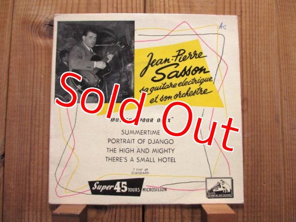 画像1: Jean Pierre Sasson / Jean Pierre Sasson Sa Guitare Electrique Et Son Orchestre (1)