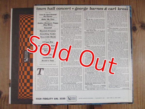 画像2: George Barnes & Carl Kress / Town Hall Concert (2)