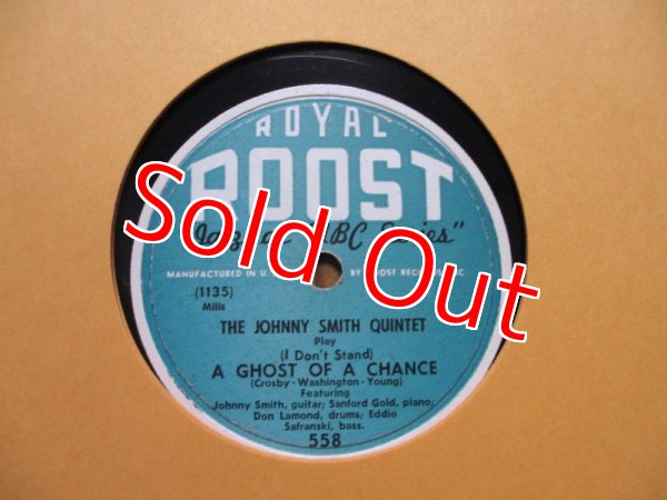 画像2: Johnny Smith Quintet / Where Or When - A Ghost Of A Chance (2)