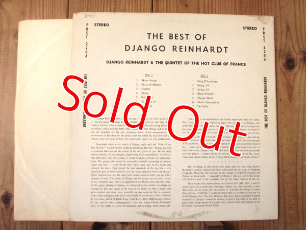 画像2: Django Reinhardt / Best Of Django Reinhardt (2)