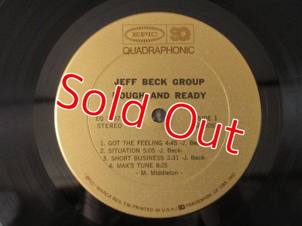 画像3: Jeff Beck Group / Rough And Ready (SQ - Quadraphonic) (3)