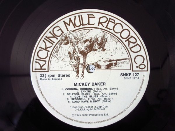 画像3: Mickey Baker also featuring Stefan Grossman / Blues And Jazz Guitar (3)