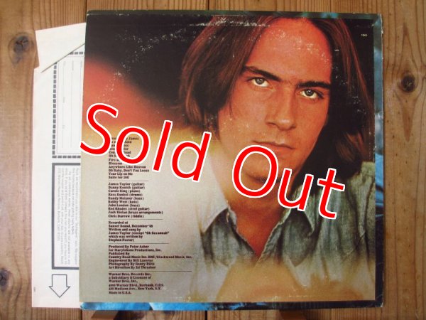 画像2: James Taylor / Sweet Baby James (2)
