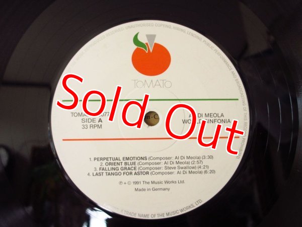 画像3: Al Di Meola / World Sinfonia (3)