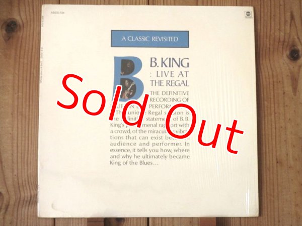 画像1: B.B. King / Live At The Regal (1)