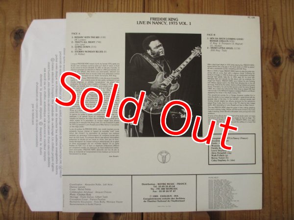 画像2: Freddy King / Live In Nancy, 1975 Vol. 1 (2)