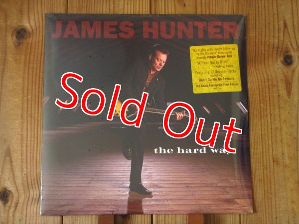 画像1: ヴァンモリソンもその歌声に惚れ込む「英国一のソウルシンガー」ジェームスハンターの2008年作アナログ盤！■James Hunter / The Hard Way (1)