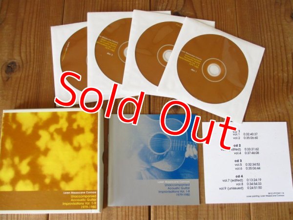 画像4: Loren Mazzacane Connors / Unaccompanied Acoustic Guitar Improvisations Vol. 1-9 1979-1980 (4)
