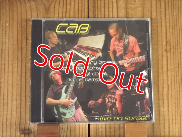 画像1: 現代最高峰ハードフュージョンユニットによるライブ・アルバム！■CAB (Tony MacAlpine, Bunny Brunel, Virgil Donati, Dennis Hamm) / Live On Sunset (1)