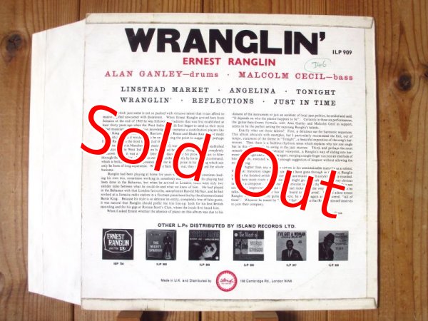 画像2: Ernest Ranglin / Wranglin' (2)