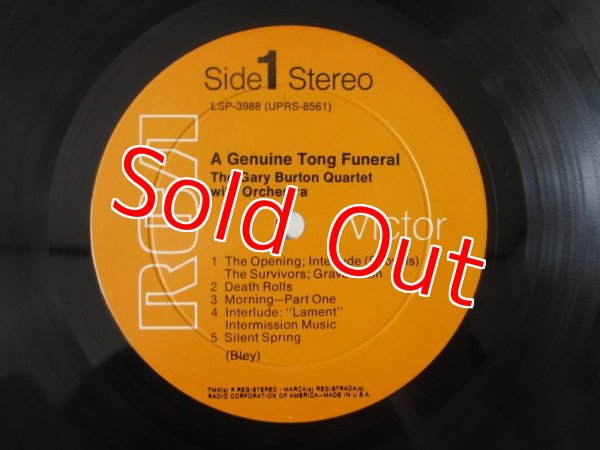 画像3: The Gary Burton Quartet With Orchestra / A Genuine Tong Funeral (3)