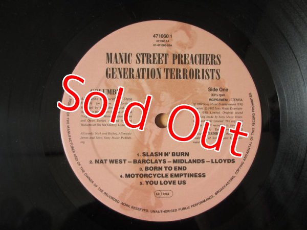画像4: Manic Street Preachers / Generation Terrorists (4)