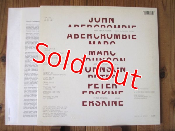画像2: John Abercrombie / Marc Johnson / Peter Erskine (2)