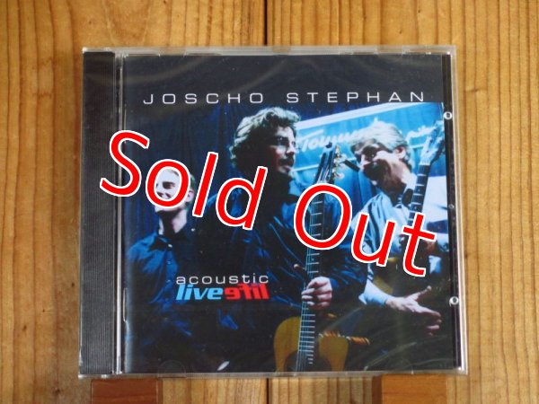 画像1: マヌーシュギターの超新星にして現代最高峰の超絶ギタリスト、ヨショステファン2006年ライブ・アルバム！■Joscho Stephan / Acoustic Live (1)
