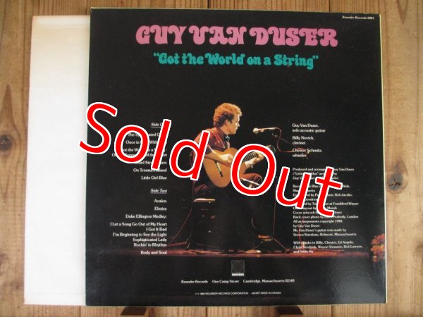画像2: Guy Van Duser / Got The World On A String (2)