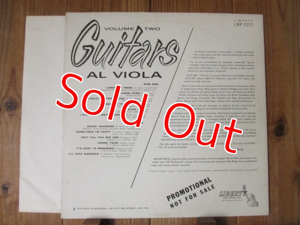画像2: Al Viola / Guitars Volume Two (2)