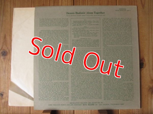 画像2: Dennis Budimir / Alone Together (2)