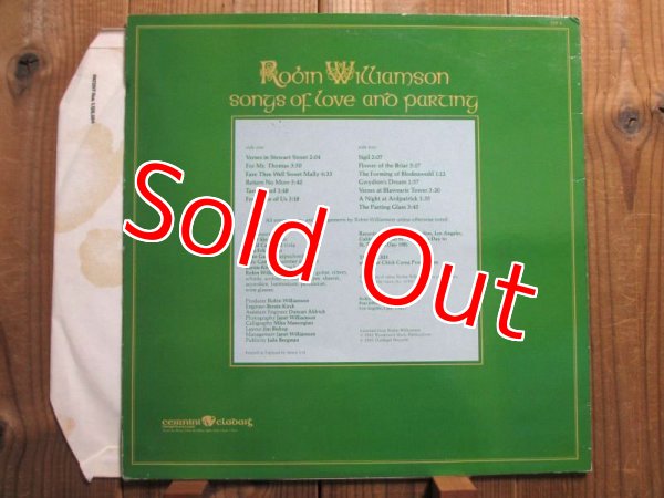 画像2: Robin Williamson / Songs Of Love And Parting (2)