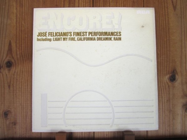 画像1: Jose Feliciano / Encore! Jose Feliciano's Finest Performances (1)