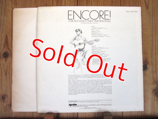 画像2: Jose Feliciano / Encore! Jose Feliciano's Finest Performances (2)