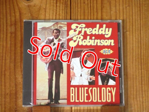画像1: ジャズとR&Bを股に掛けるギタリスト、フレディロビンソンの貴重コンピ入荷！■Freddy Robinson / Bluesology (1)