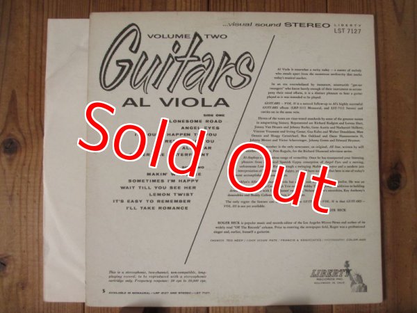 画像2: Al Viola / Guitars Volume Two (2)
