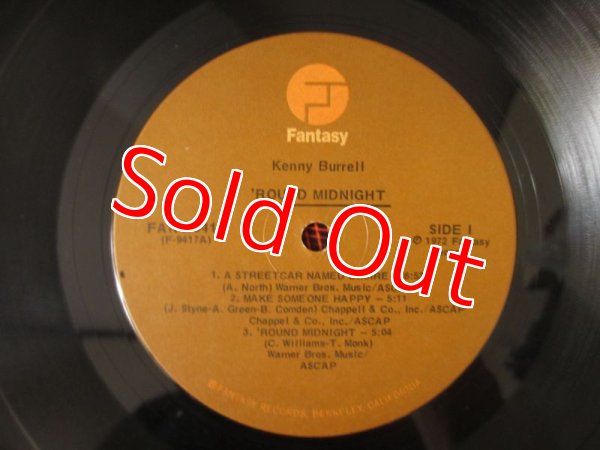 画像3: Kenny Burrell / 'Round Midnight (3)