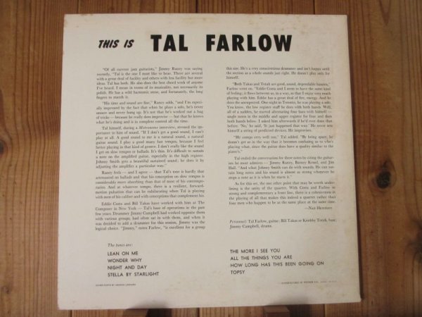 画像2: Tal Farlow / This Is Tal Farlow (2)