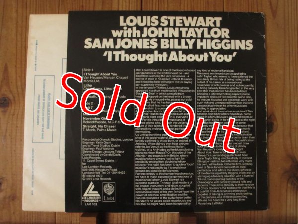 画像2: Louis Stewart / I Thought About You (2)