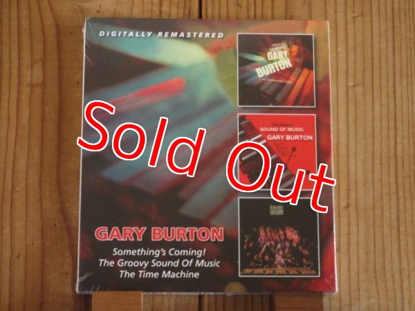 画像1: ジムホール参加作！ゲイリーバートンの3in2CD！■Gary Burton / Something's Coming! - The Groovy Sound Of Music - The Time Machine (1)