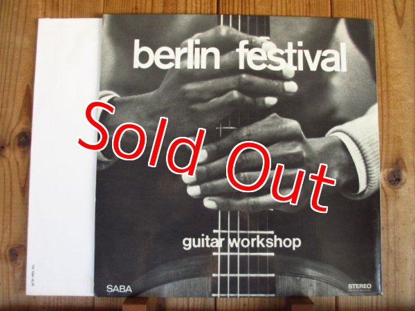 画像3: V.A (Jim Hall, Barney Kessel, Baden Powell, Buddy Guy, Elmer Snowden) / Berlin Festival Guitar Workshop (3)