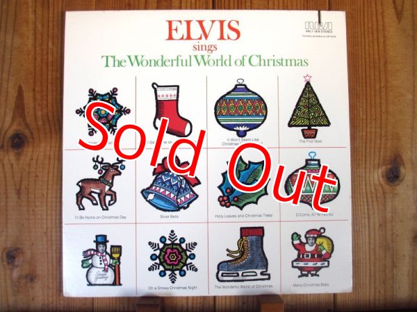 画像1: Elvis Presley / Elvis Sings The Wonderful World Of Christmas (1)