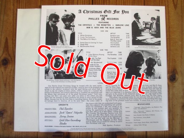 画像2: 高音質500枚限定ホワイト・ヴァイナル！■Phil Spector / A Christmas Gift For You From Philles Records (2)