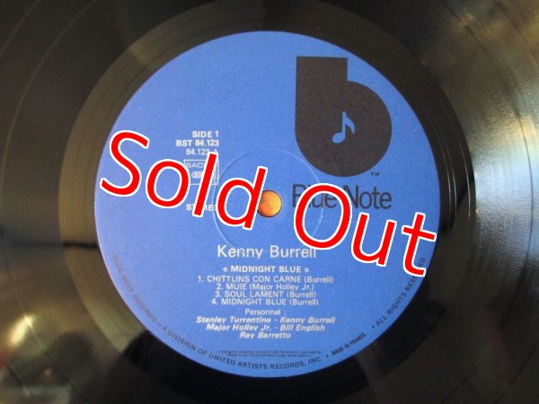 画像3: レア！デフジャケ！■Kenny Burrell / Midnight Blue (3)
