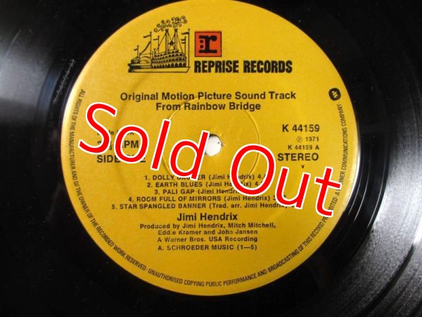 画像4: Jimi Hendrix / Rainbow Bridge - Original Motion Picture Sound Track (4)
